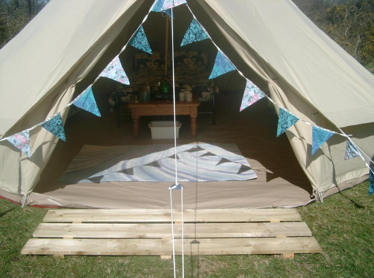 Cornish Skies Glamping Pool Exterior foto