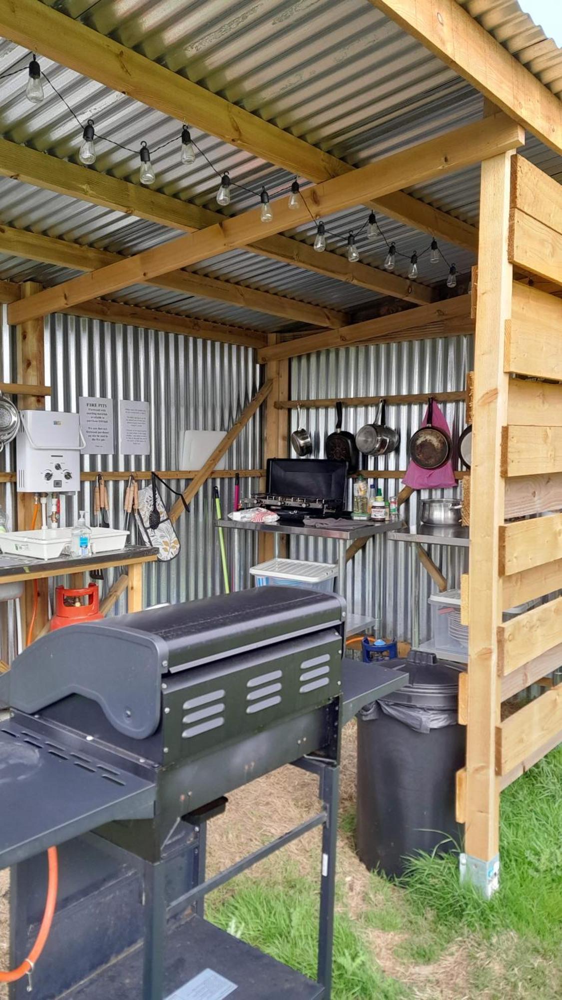 Cornish Skies Glamping Pool Exterior foto