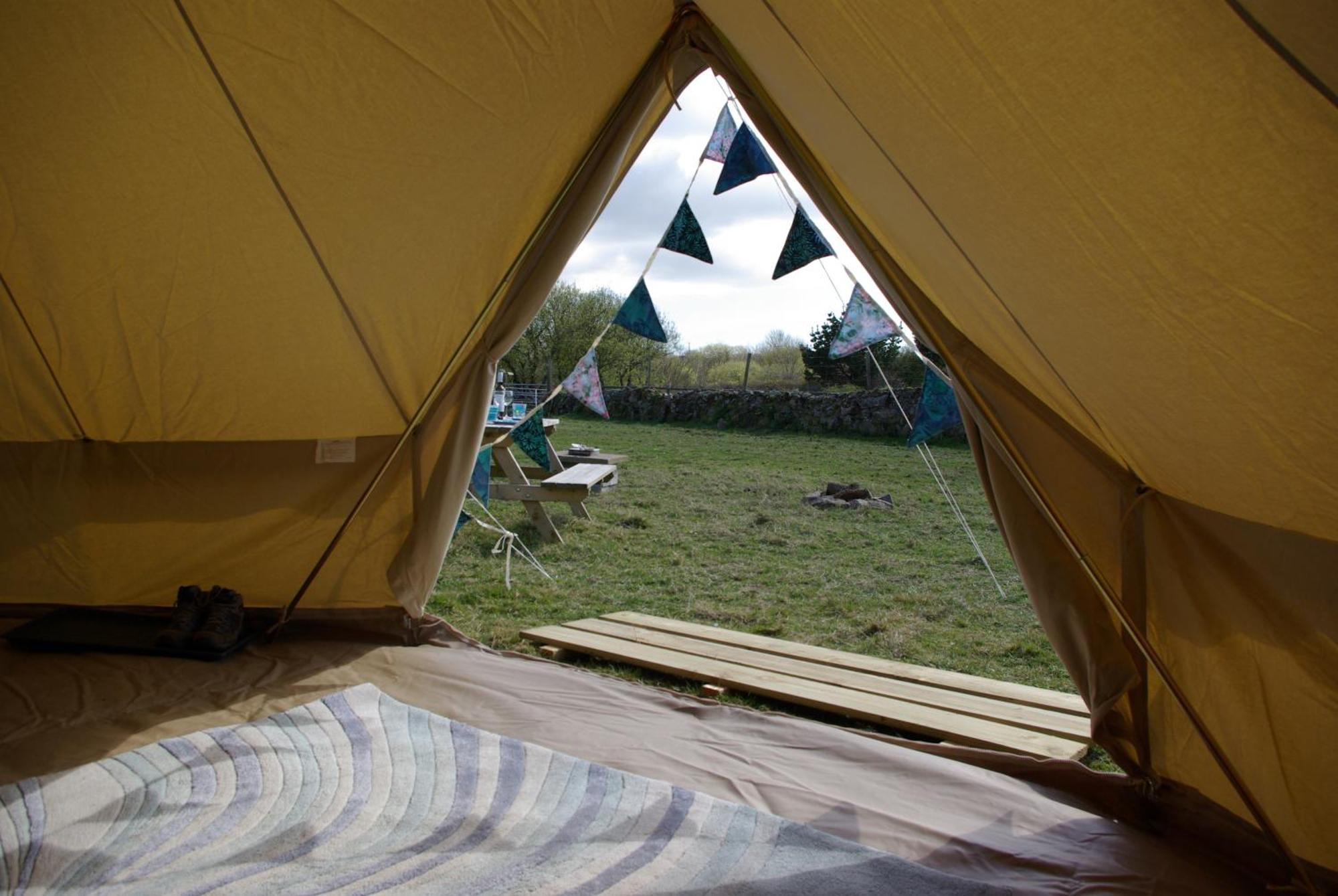 Cornish Skies Glamping Pool Exterior foto
