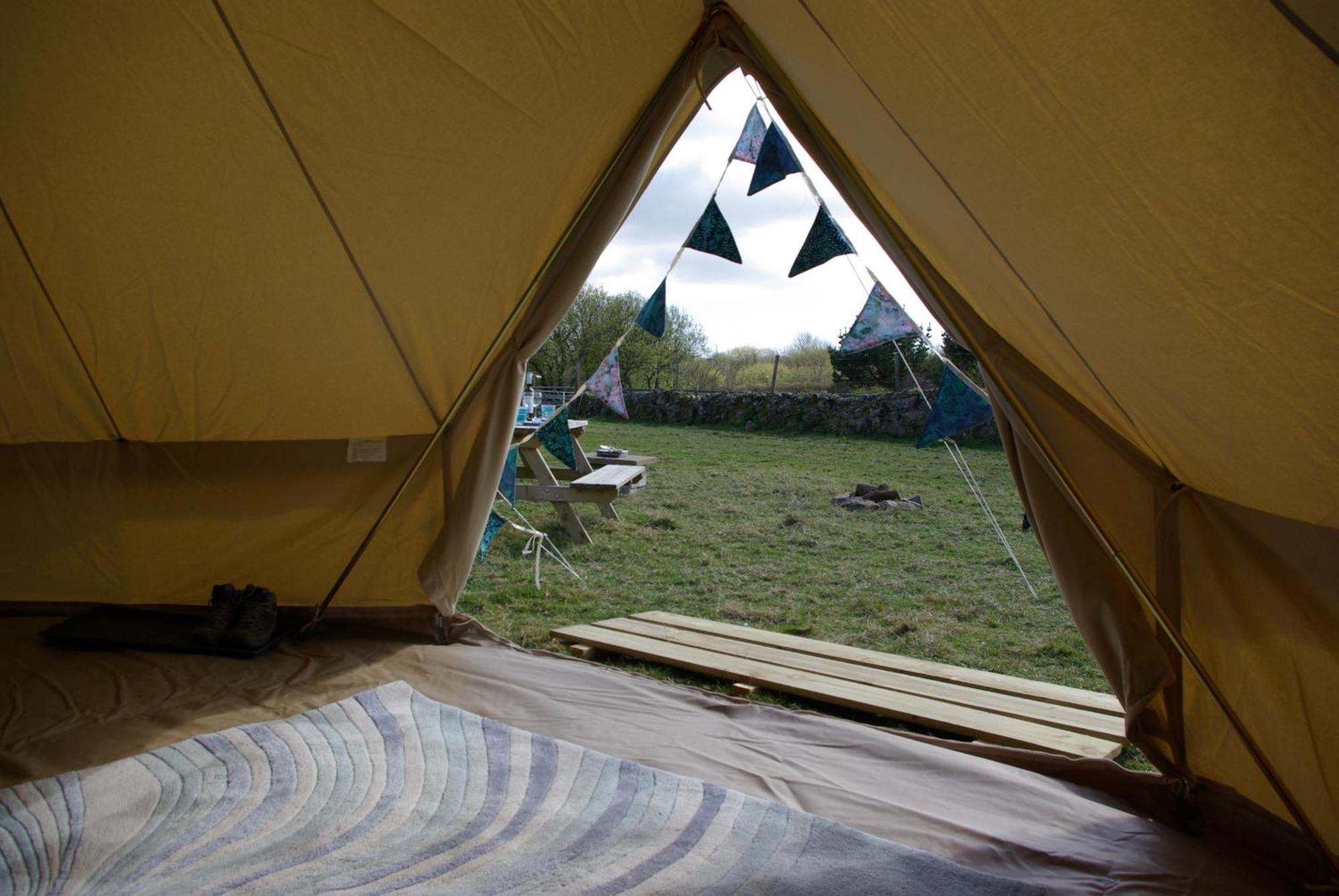 Cornish Skies Glamping Pool Exterior foto